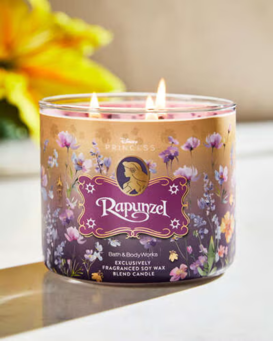 Candela 3 mechas Rapunzel