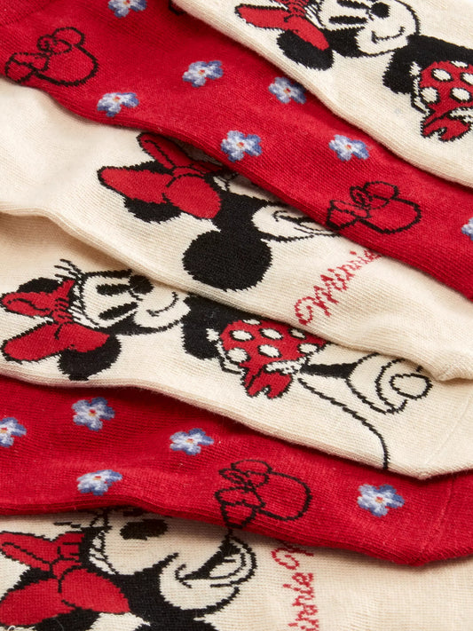 3 Pack Medias Minnie Mouse