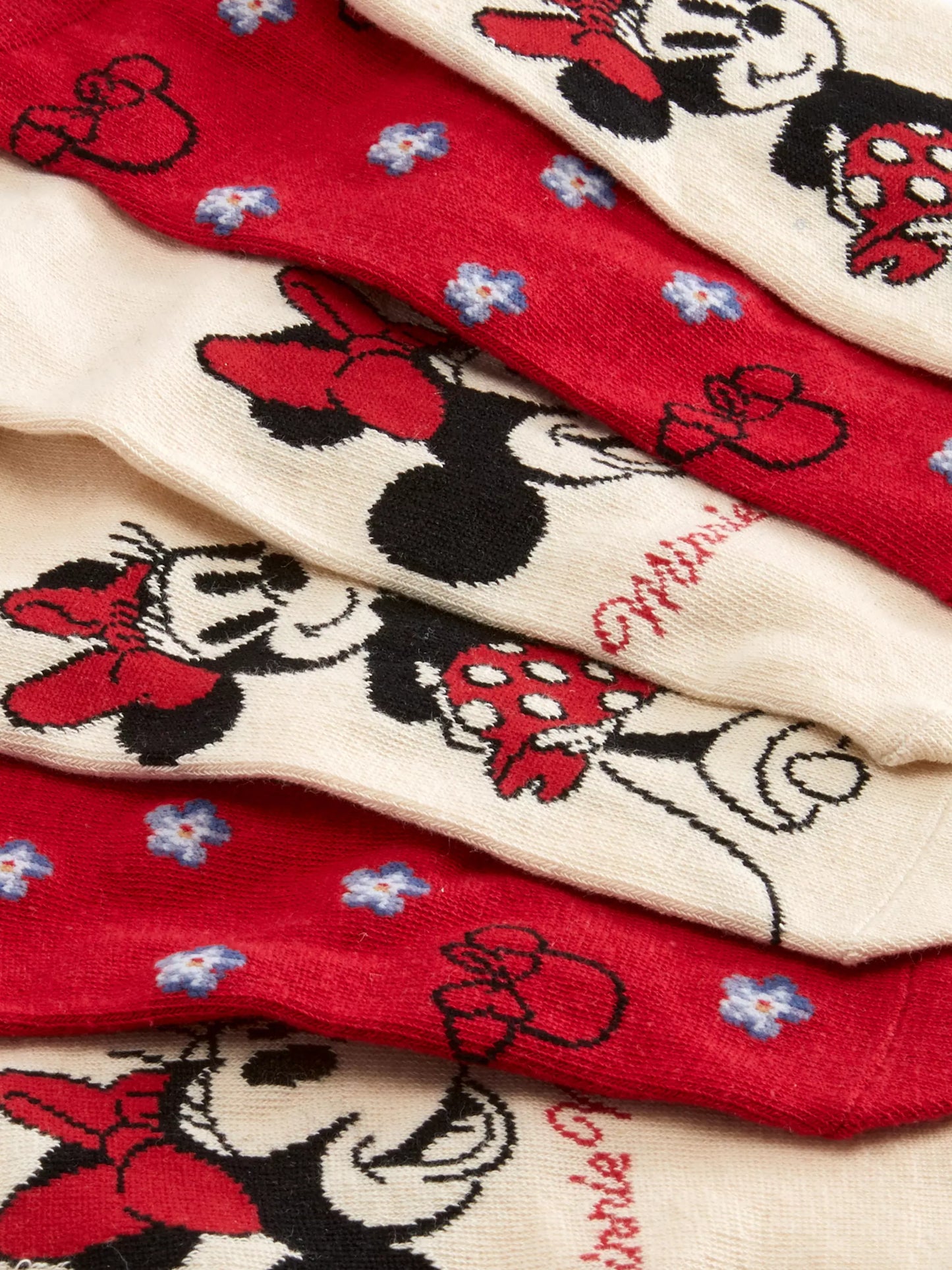 3 Pack Medias Minnie Mouse