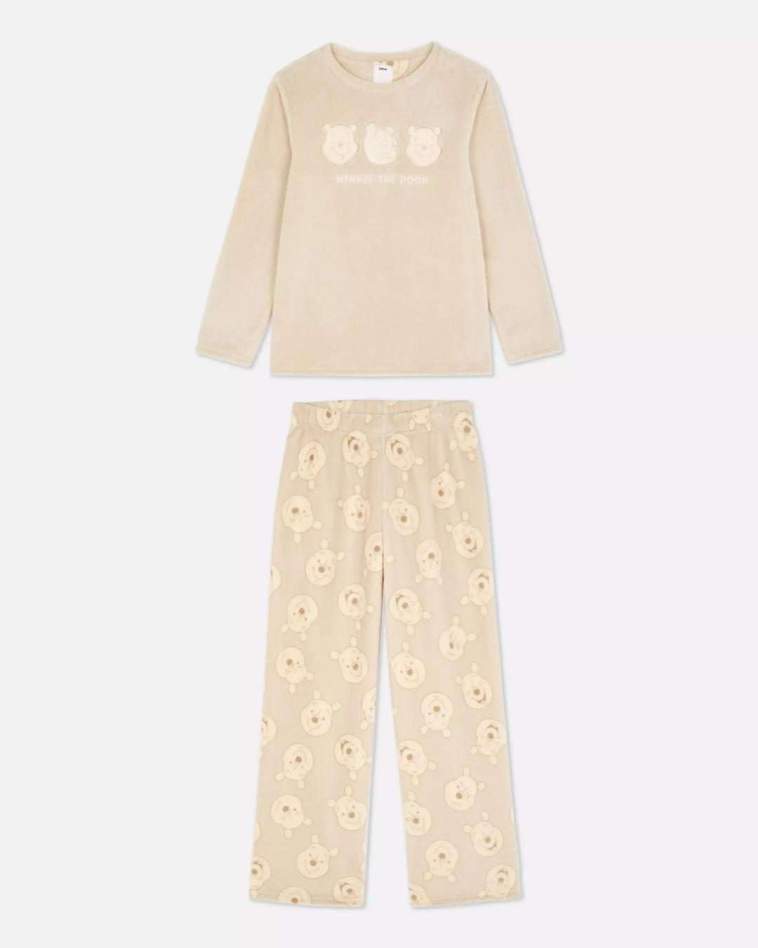Pijama larga Winnie Pooh Fluffy