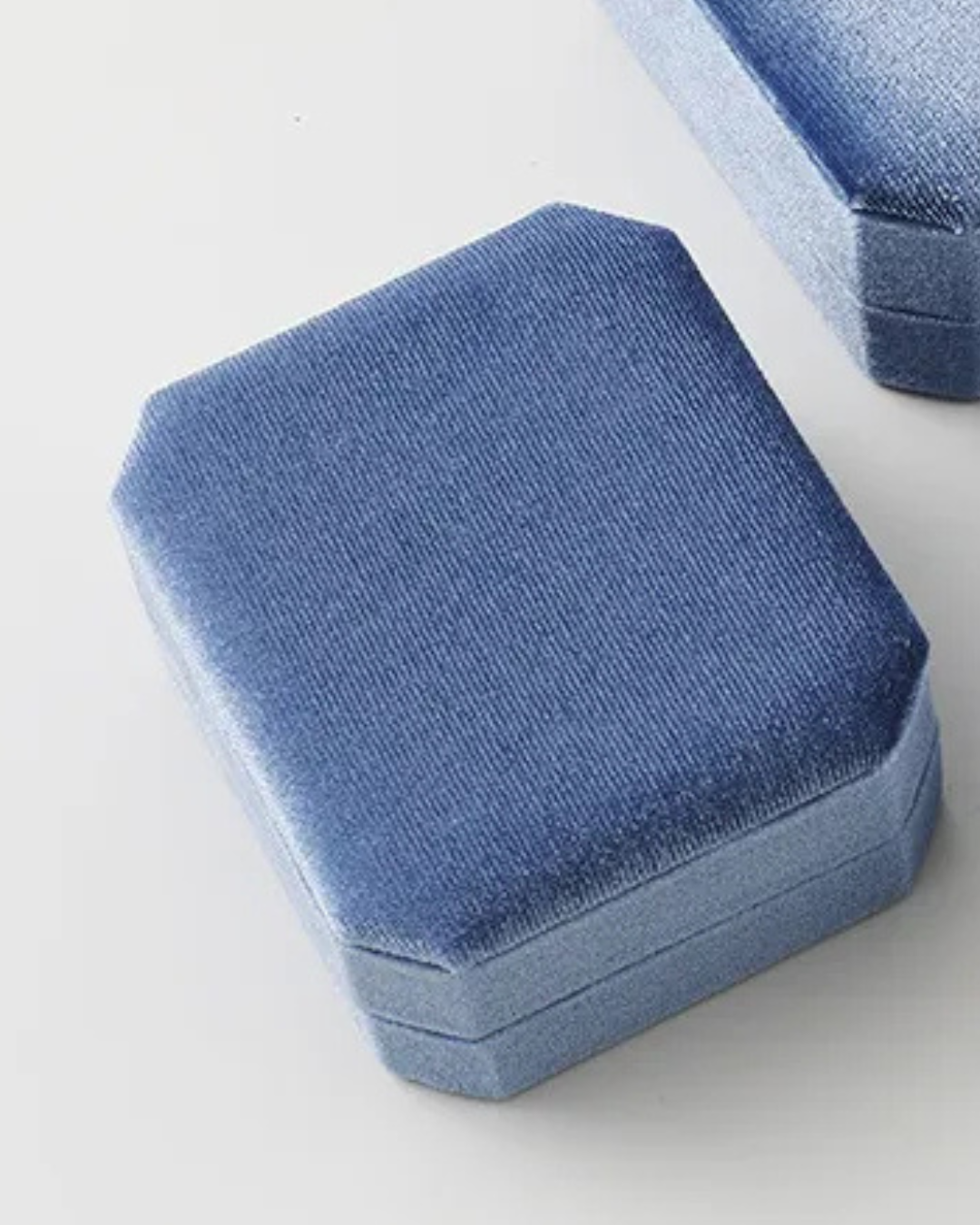 Cajita para set de joyería azul
