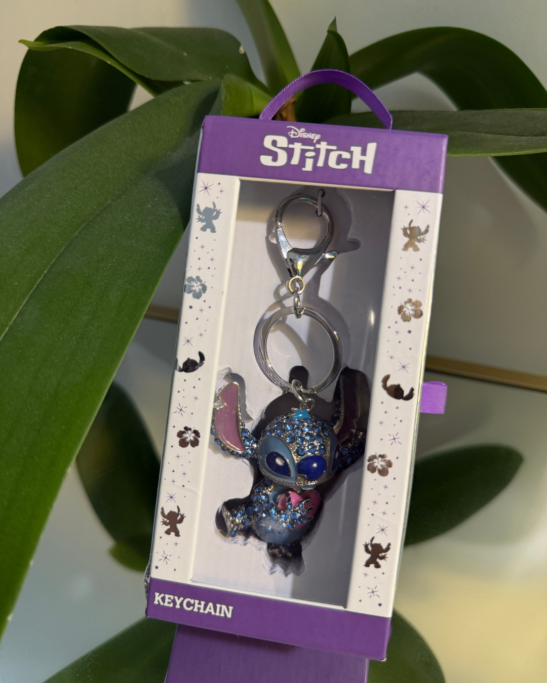 Llavero Stitch con piedras