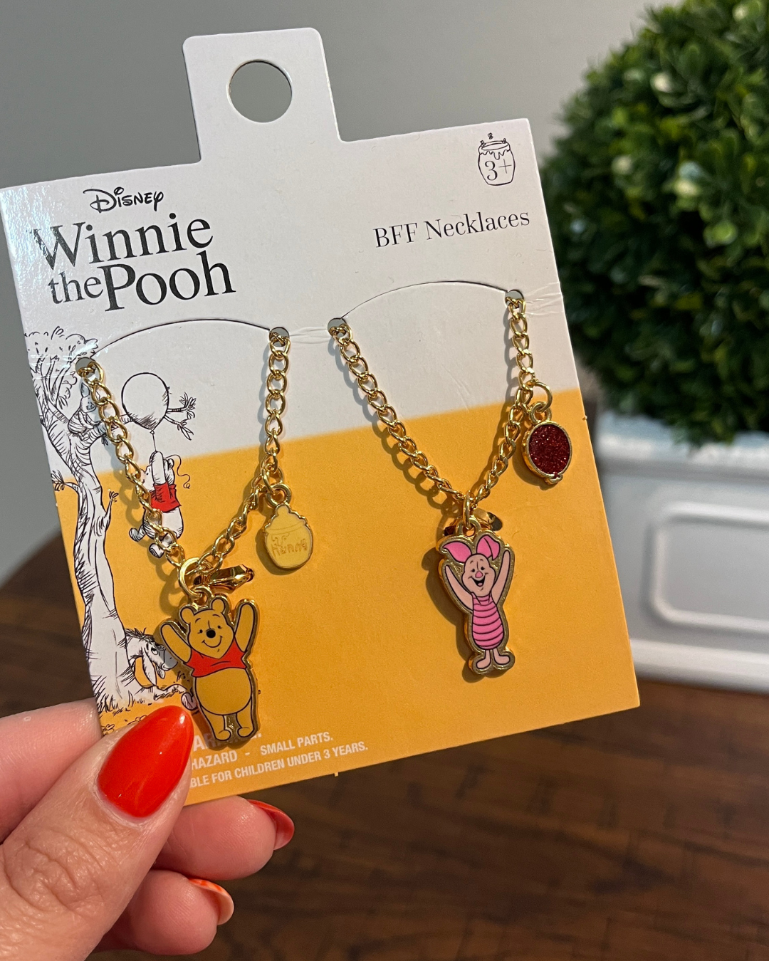 Bff necklace Pooh + Piglet
