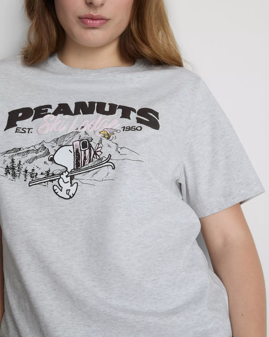 Blusa Peanuts Gris Snoopy
