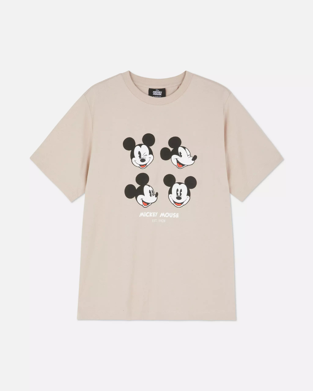 Blusa Café Claro Mickey Mouse