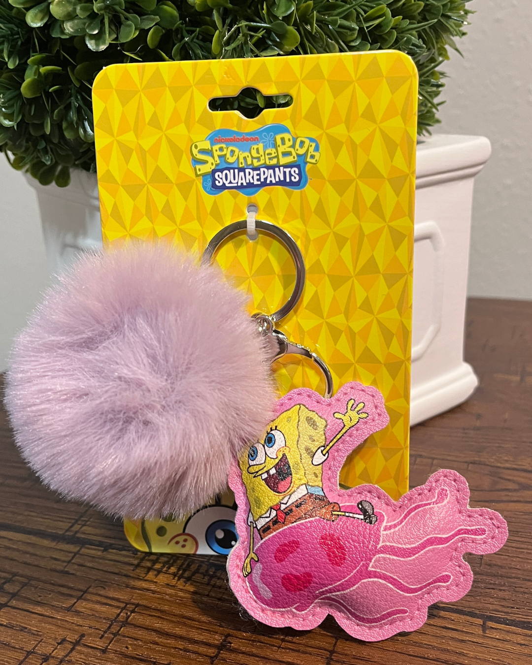 Llavero Bob Esponja + Medusa