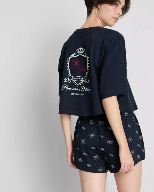 Pijama Minnie Mouse 3 caras