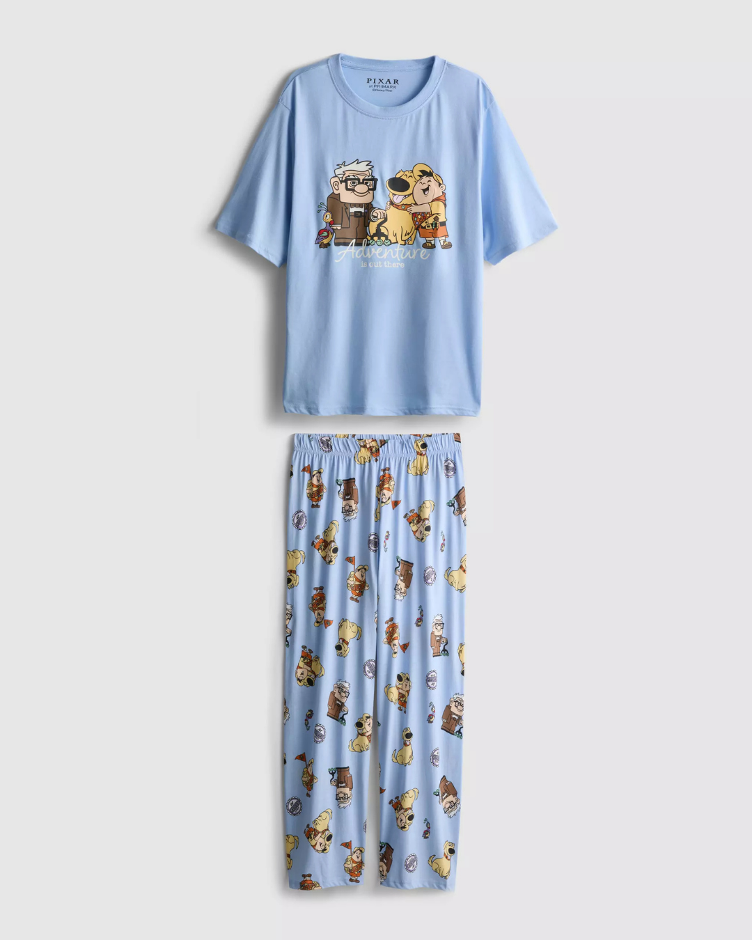 Pijama celeste Up larga