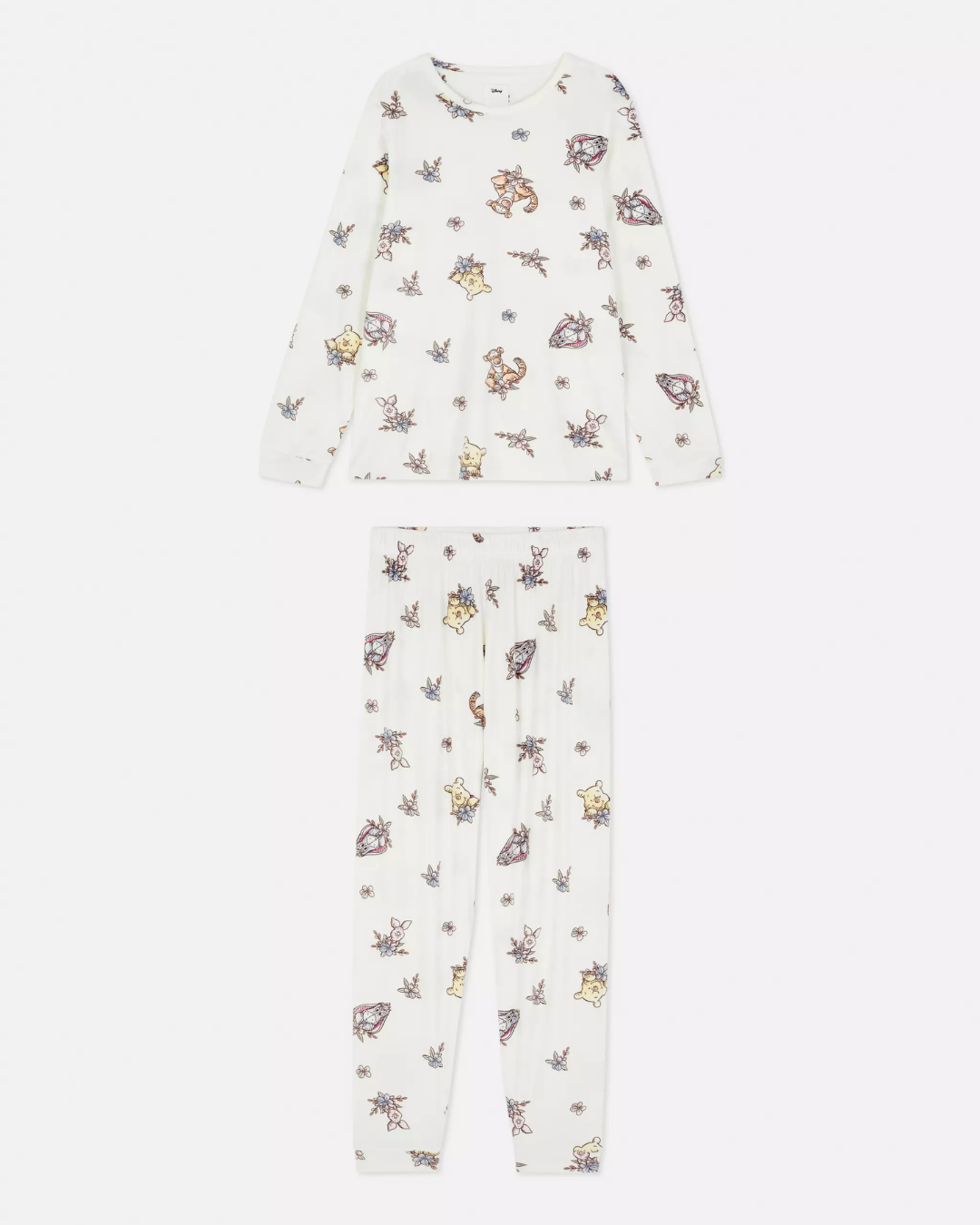 Pijama blanca Winnie the Pooh