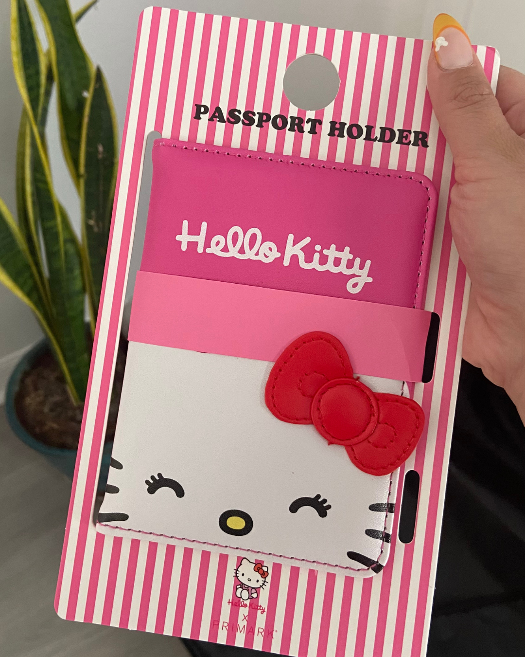 Portapasaportes Hello Kitty