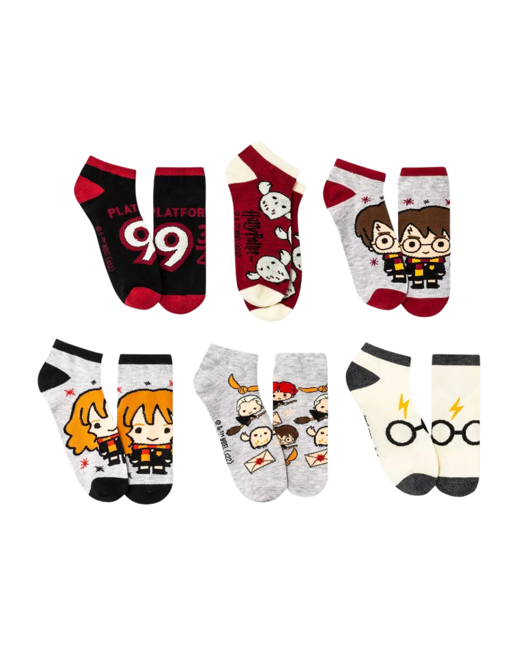 6 Pack Medias Harry Potter
