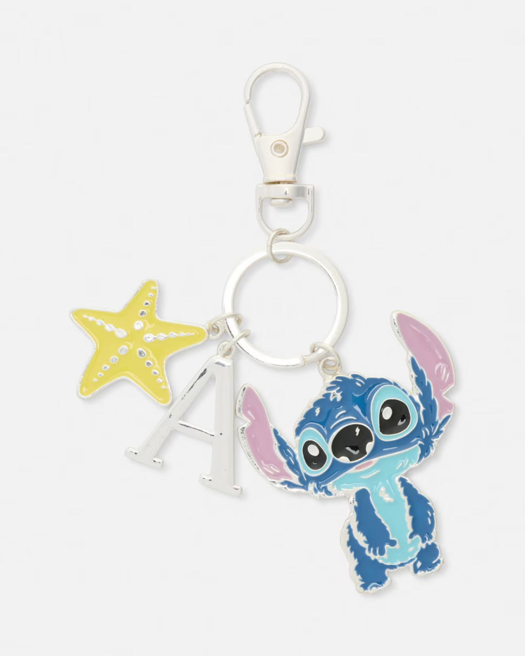 Llavero de Stitch - letra M