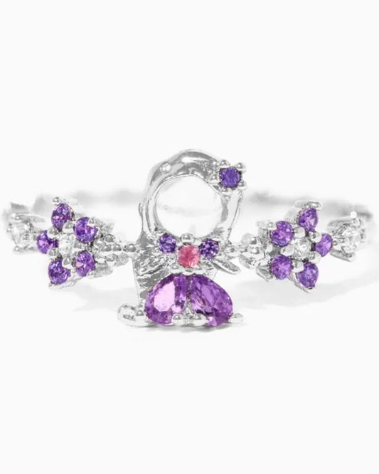 Anillo Rapunzel Plateado