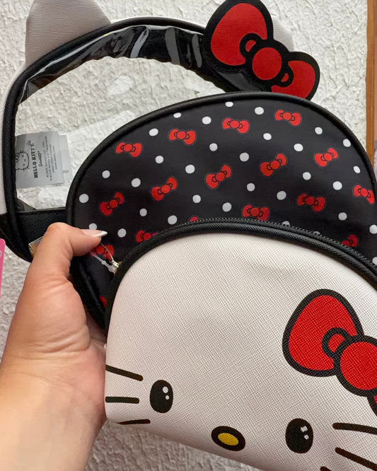 3 pack cosmetiqueras Hello Kitty