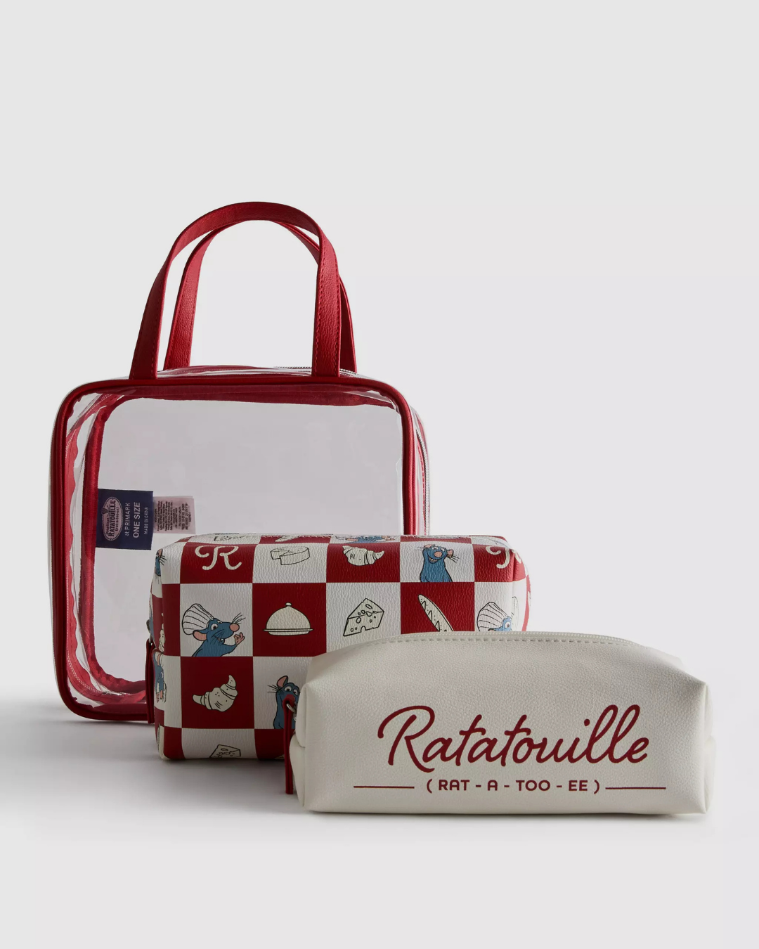 3 Pack cosmetiqueras Ratatouille