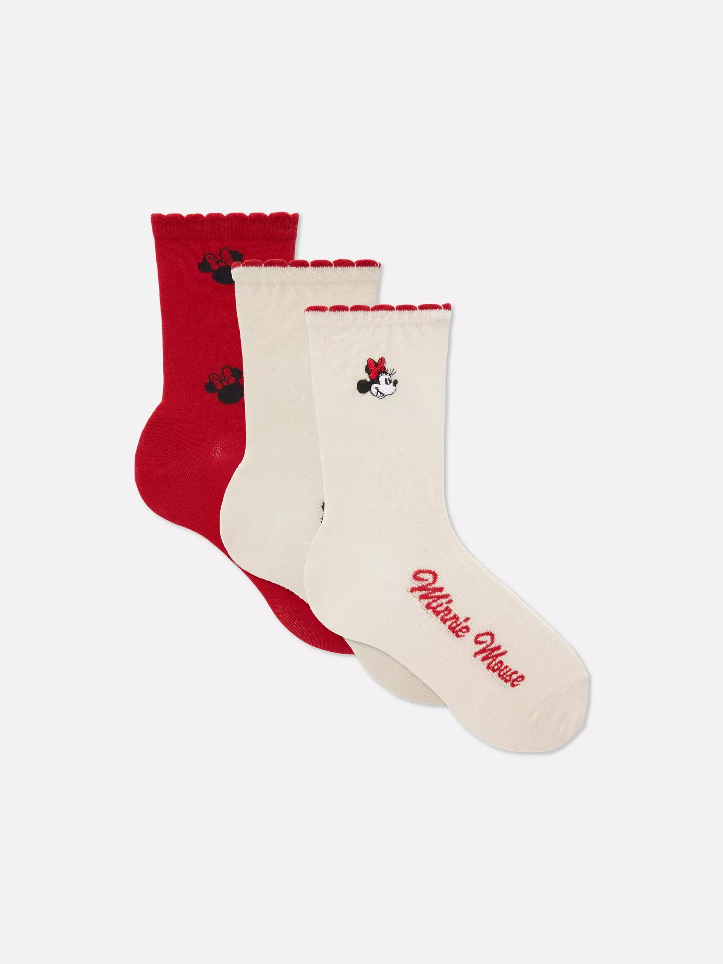 3 Pack Medias Minnie Altas