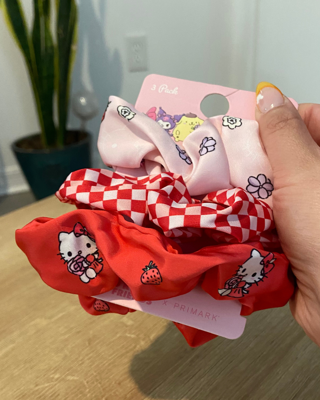 3 Pack colas Hello Kitty