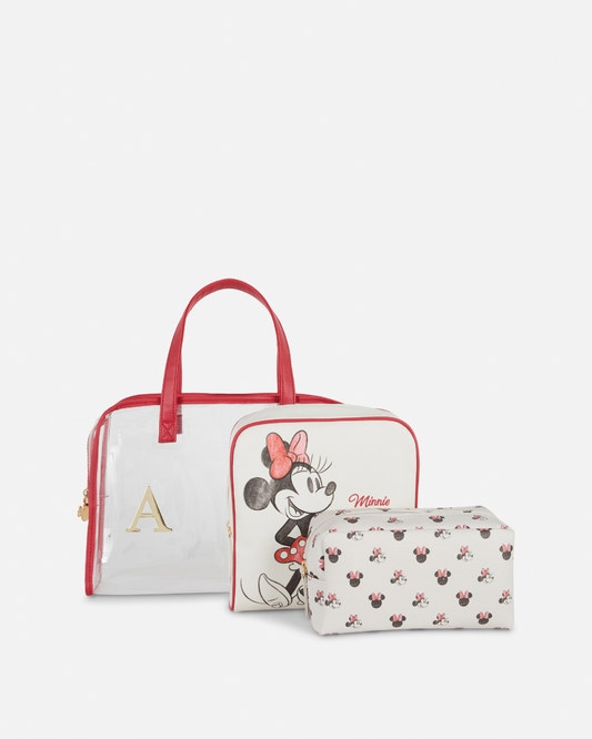 3 Pack Cosmetiqueras Minnie Mouse