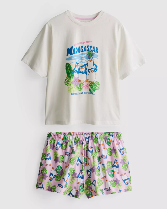 Pijama Pinguinos de Madagascar