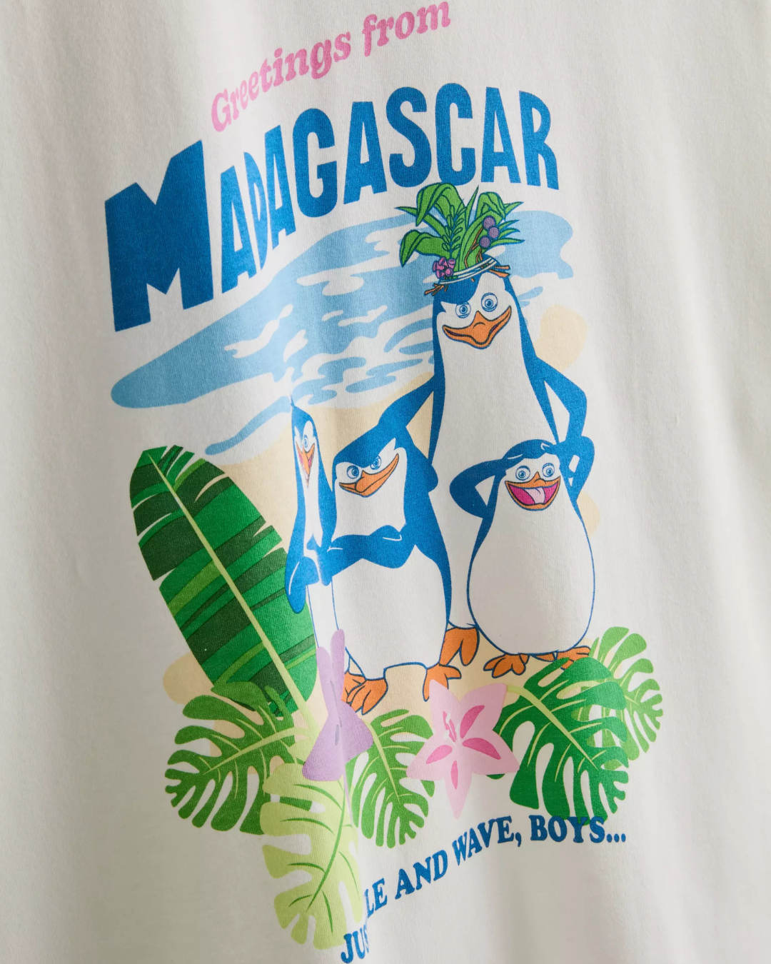 Pijama Pinguinos de Madagascar