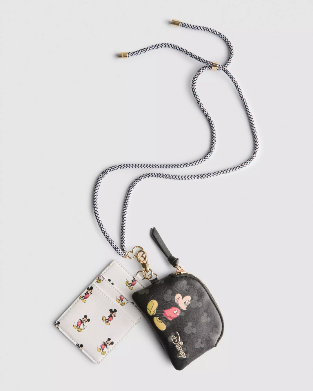 2 pack monedero + tarjetero Mickey Mouse