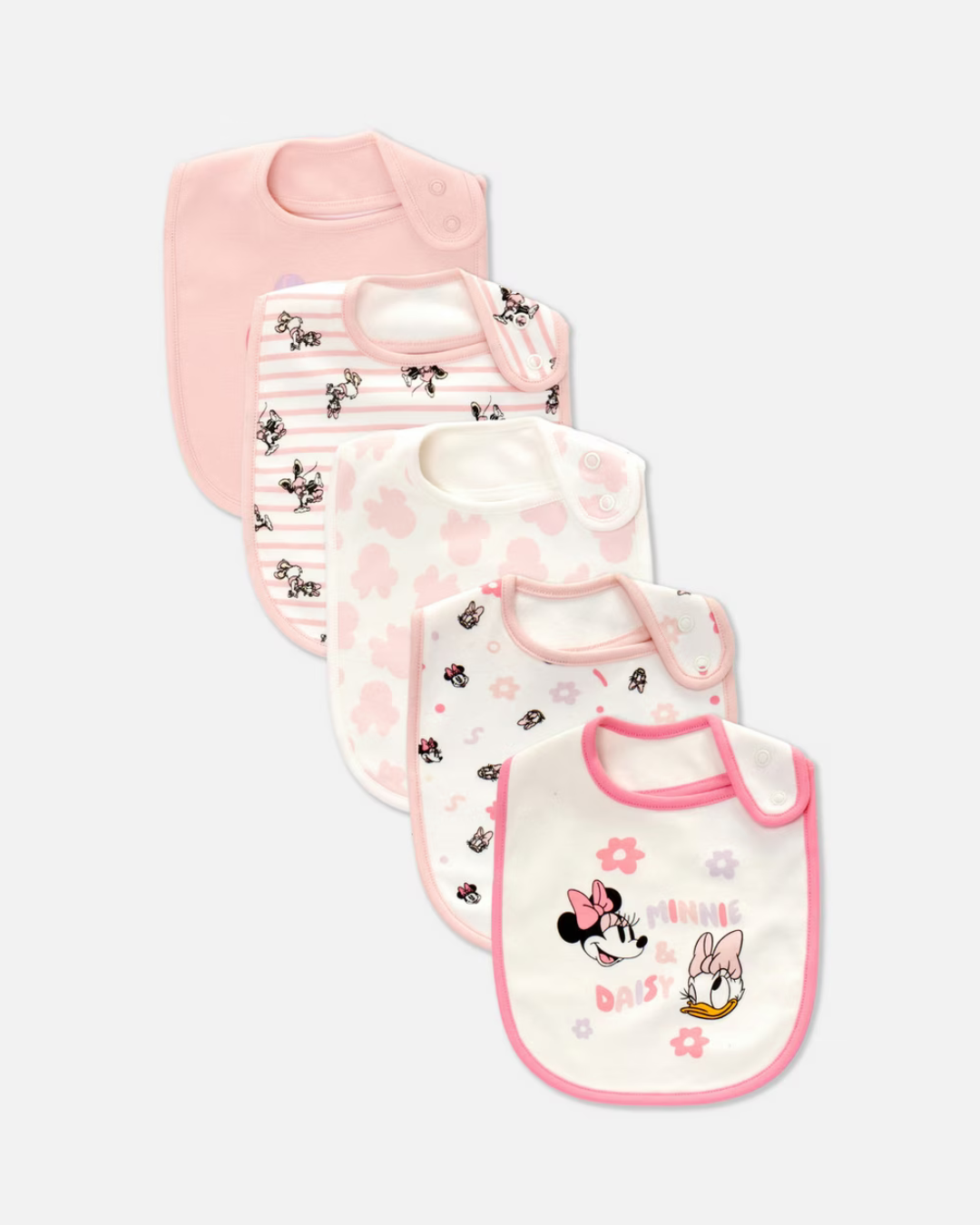 Pack de 5 Baberos Minnie Mouse