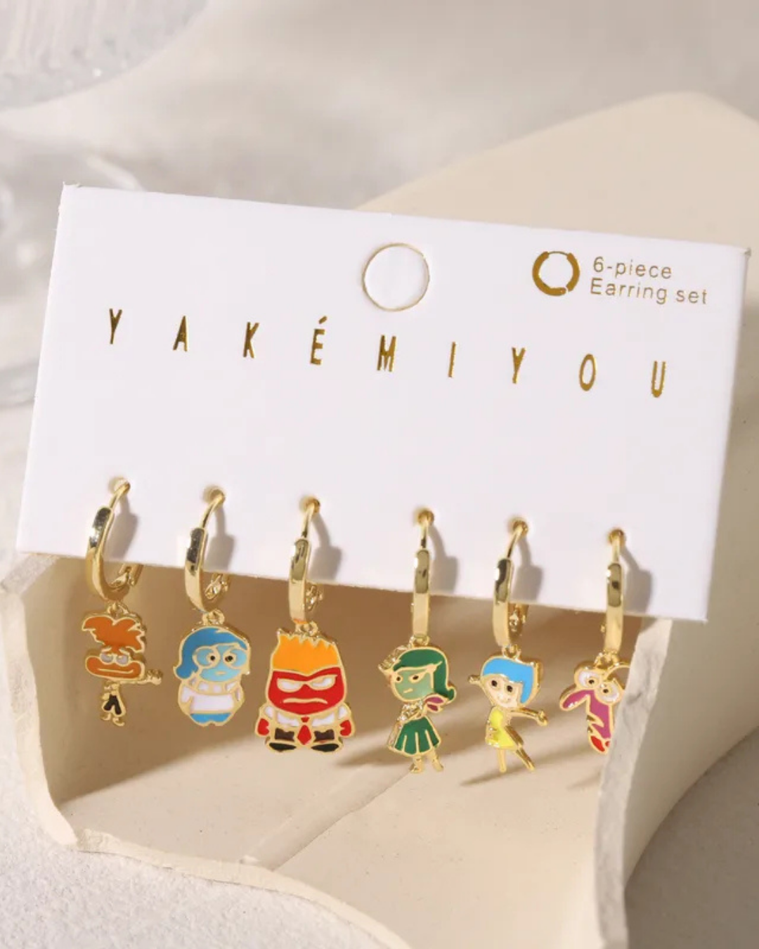 Aretes Intensamente 2 colgantes 5 pack