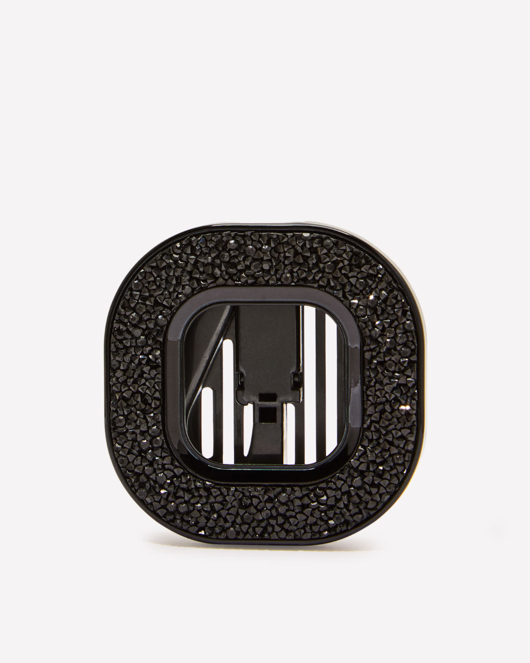 Porta Fragancia para el carro negro con Glitter