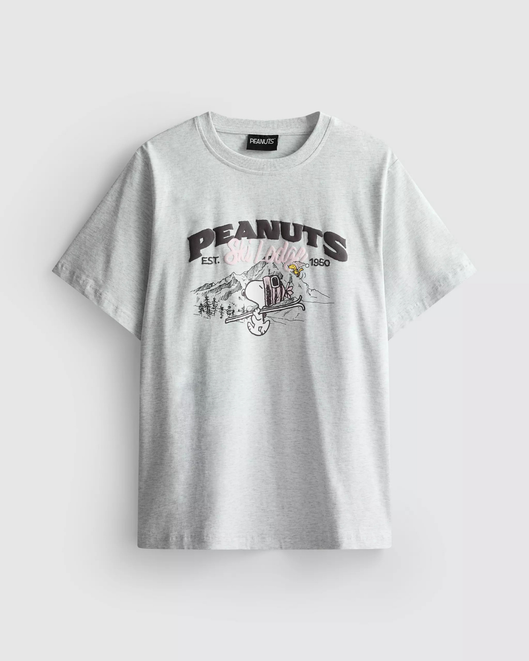 Blusa Peanuts Gris Snoopy