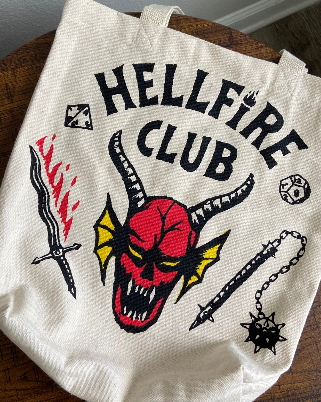 Bolso Stranger Things - Hellfire Club