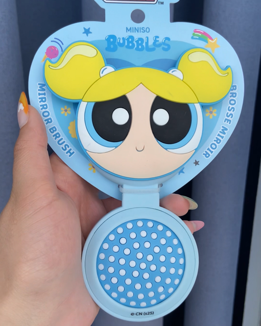 Cepillo pequeño con espejo Burbuja