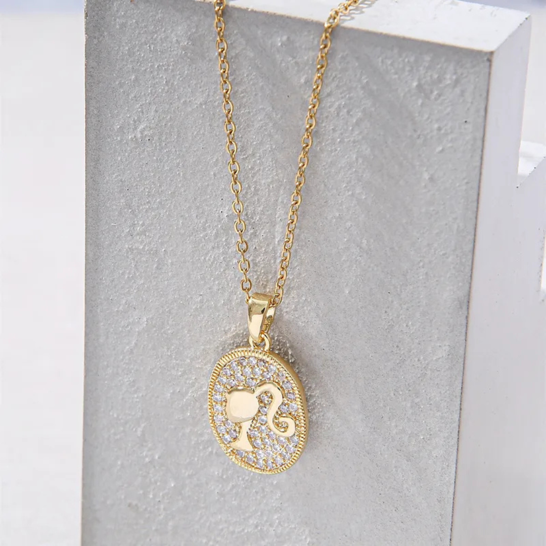 Collar Barbie Dorado