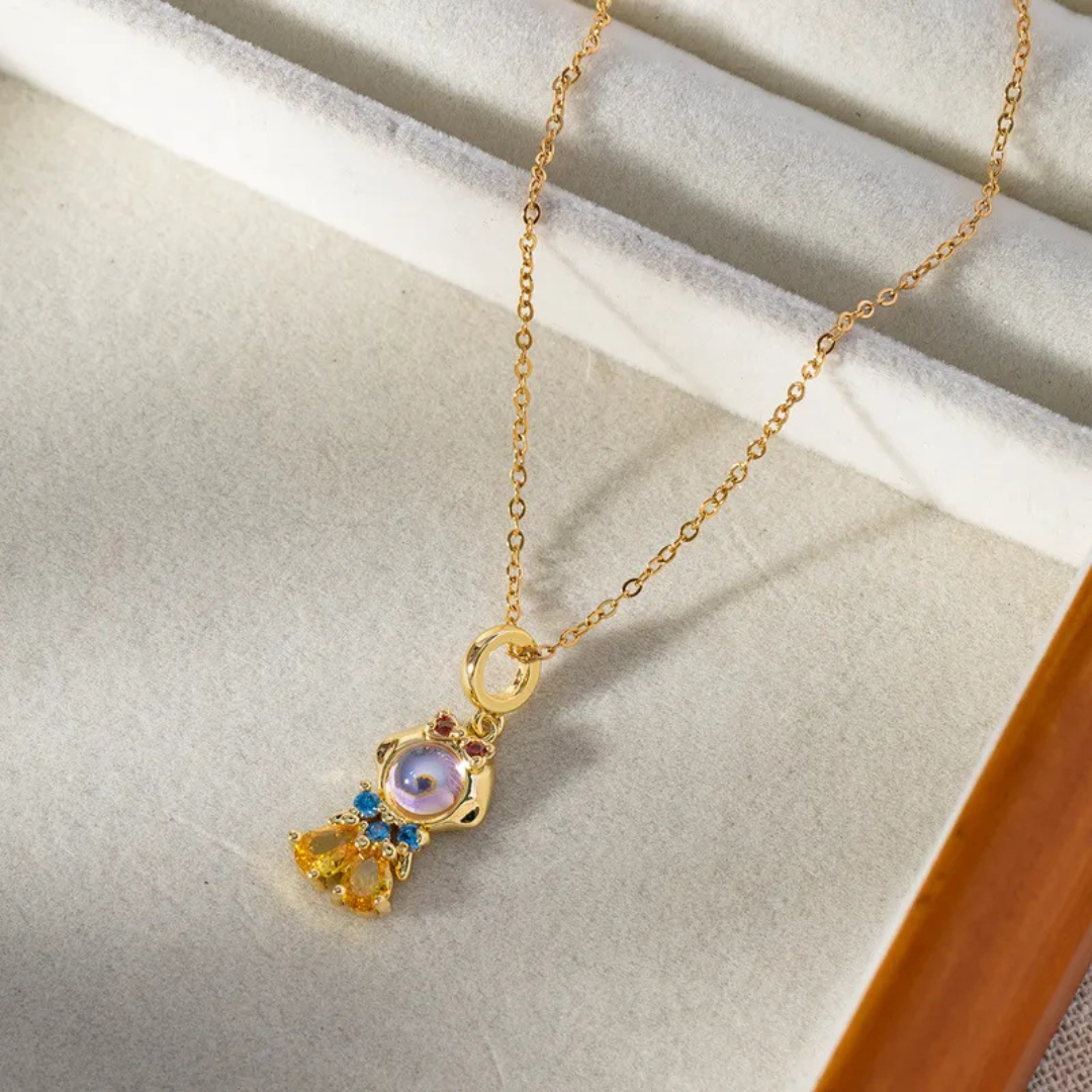 Collar con colgante Blanca Nieves