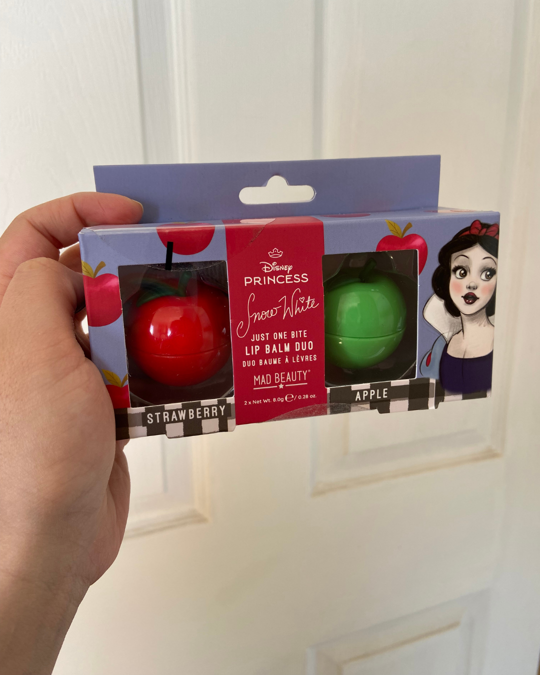 Duo Lip Balm Blanca Nieves (Fresa y Manzana)