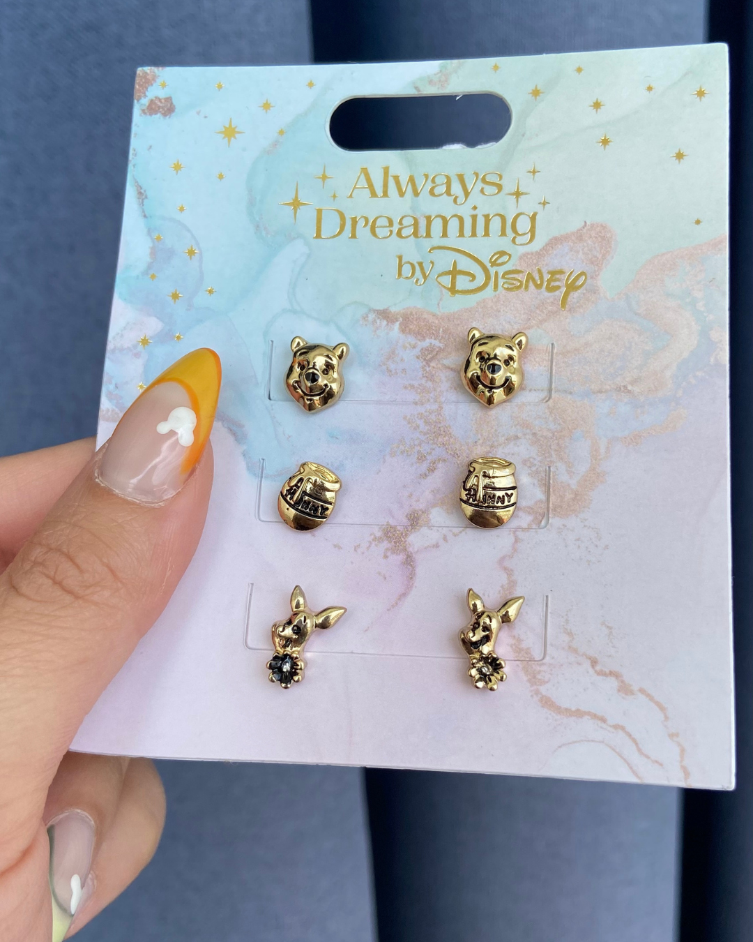 3 Pack Aretes Winnie The Pooh