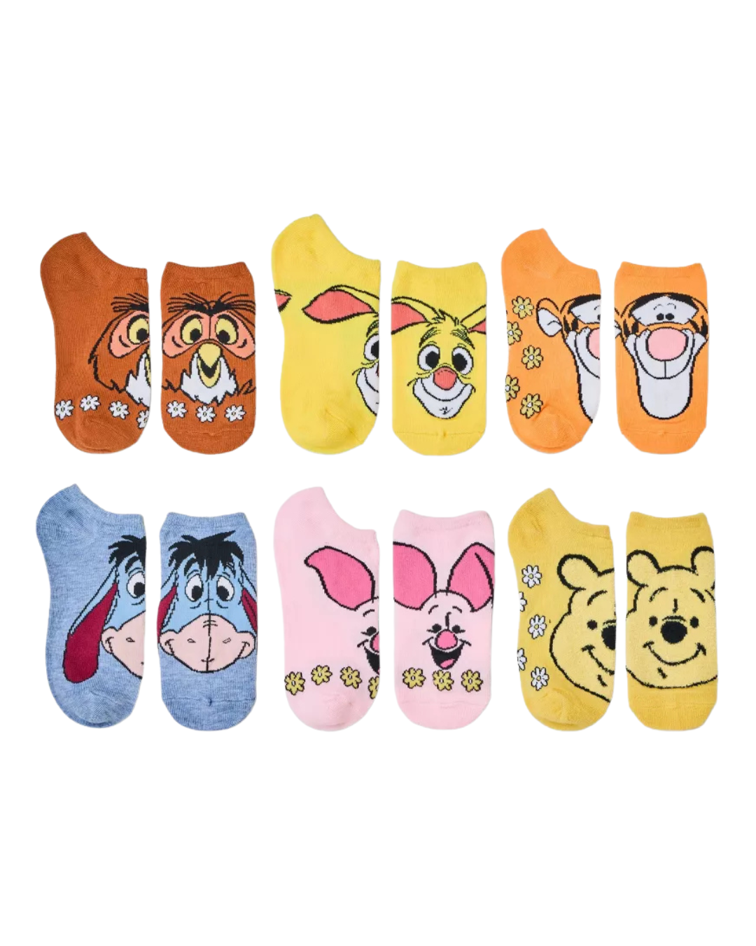 6 Pack Medias Winnie The Pooh