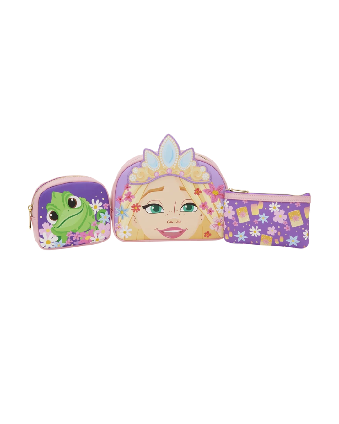 3 pack cosmetiqueras Rapunzel Loungefly