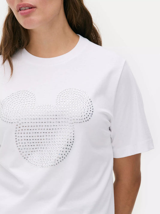 Blusa Blanca Mickey