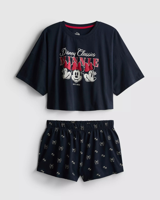 Pijama Minnie Mouse 3 caras