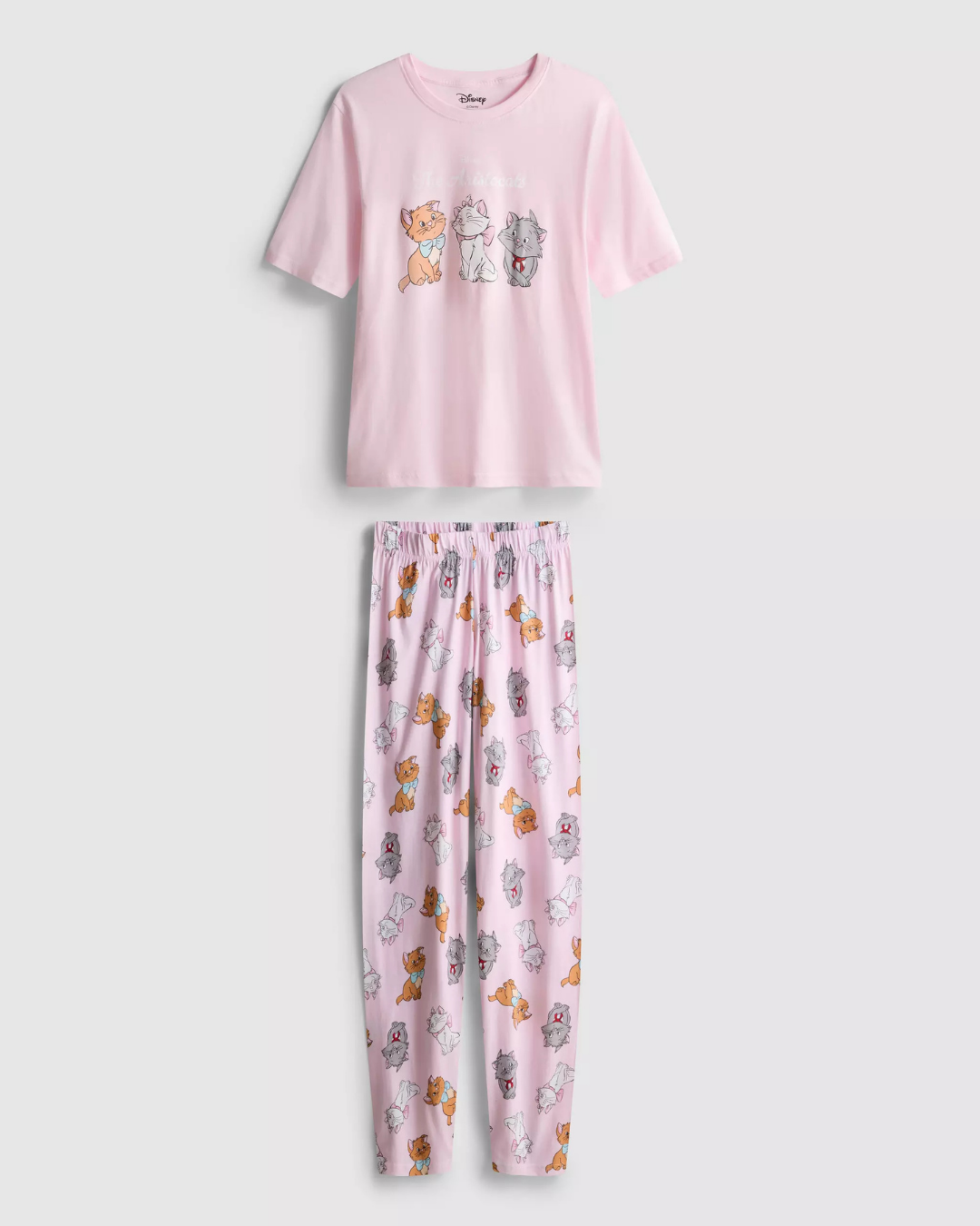 Pijama rosada Aristogatos larga