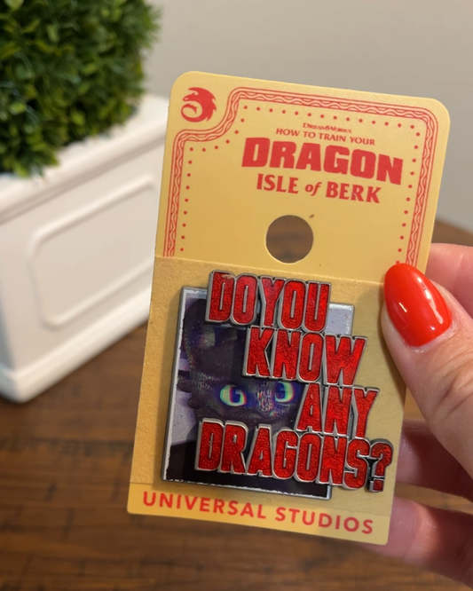 Pin: Do you know any dragons?