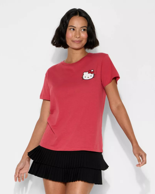 Sanrio (Blusa Roja Talla M Hello Kitty)