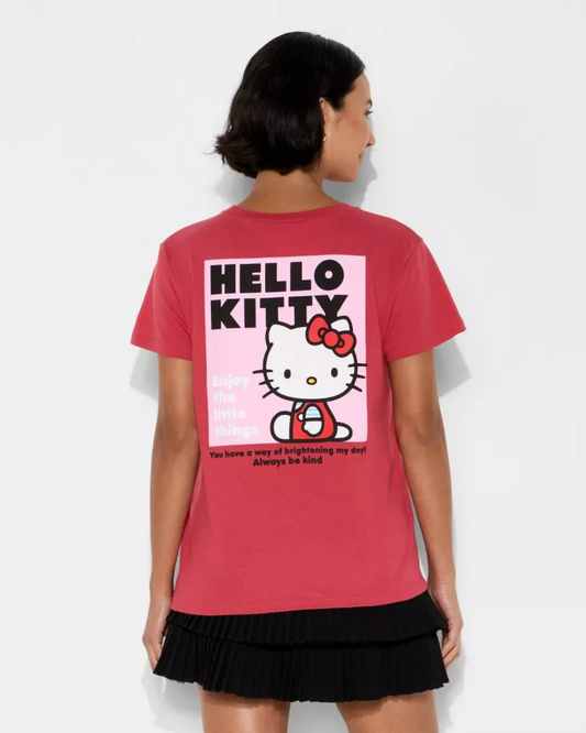 Sanrio (Blusa Roja Talla M Hello Kitty)