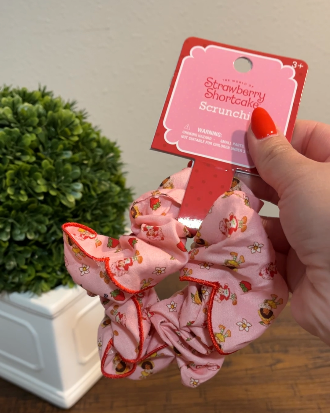 Scrunchie Chica Fresita