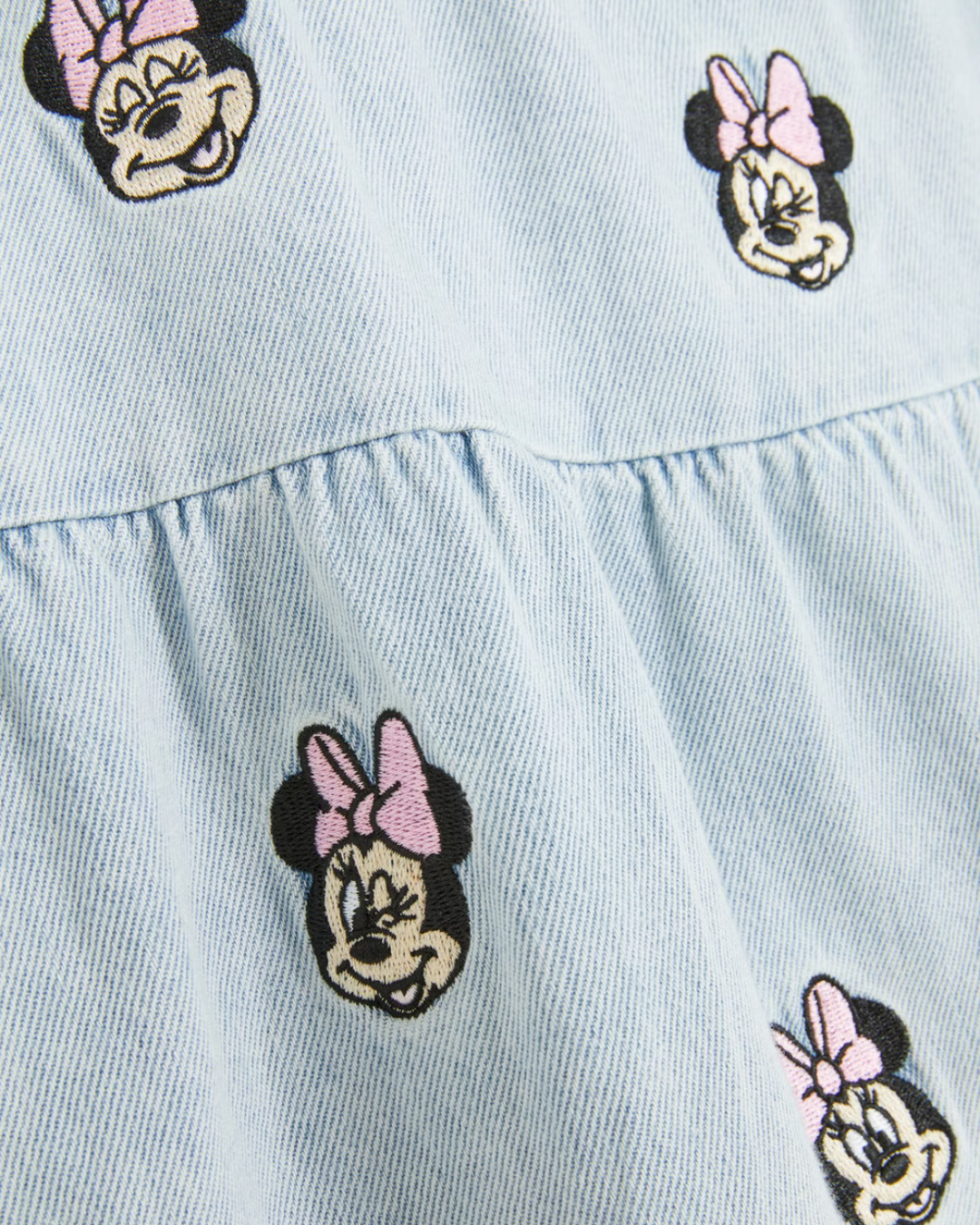 Vestido niña mezclilla Minnie Mouse