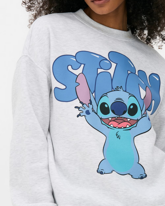 Hoodie Gris Stitch